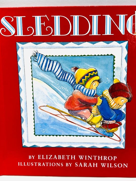 Other - SLEDDING Hardcover by Elizabeth Winthrop EXCELLENT